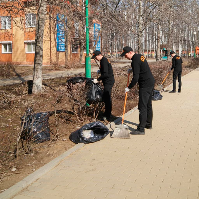 Уборка территории  в Краснослободске